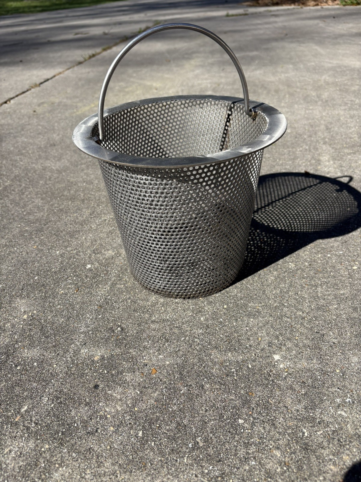Extremely Heavy Duty!! Stainless Steel Pool Skimmer Basket