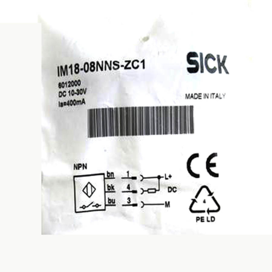 SICK IM18-08NNS-ZC1 Cylindrical thread design ,NPN ,New✦Kd