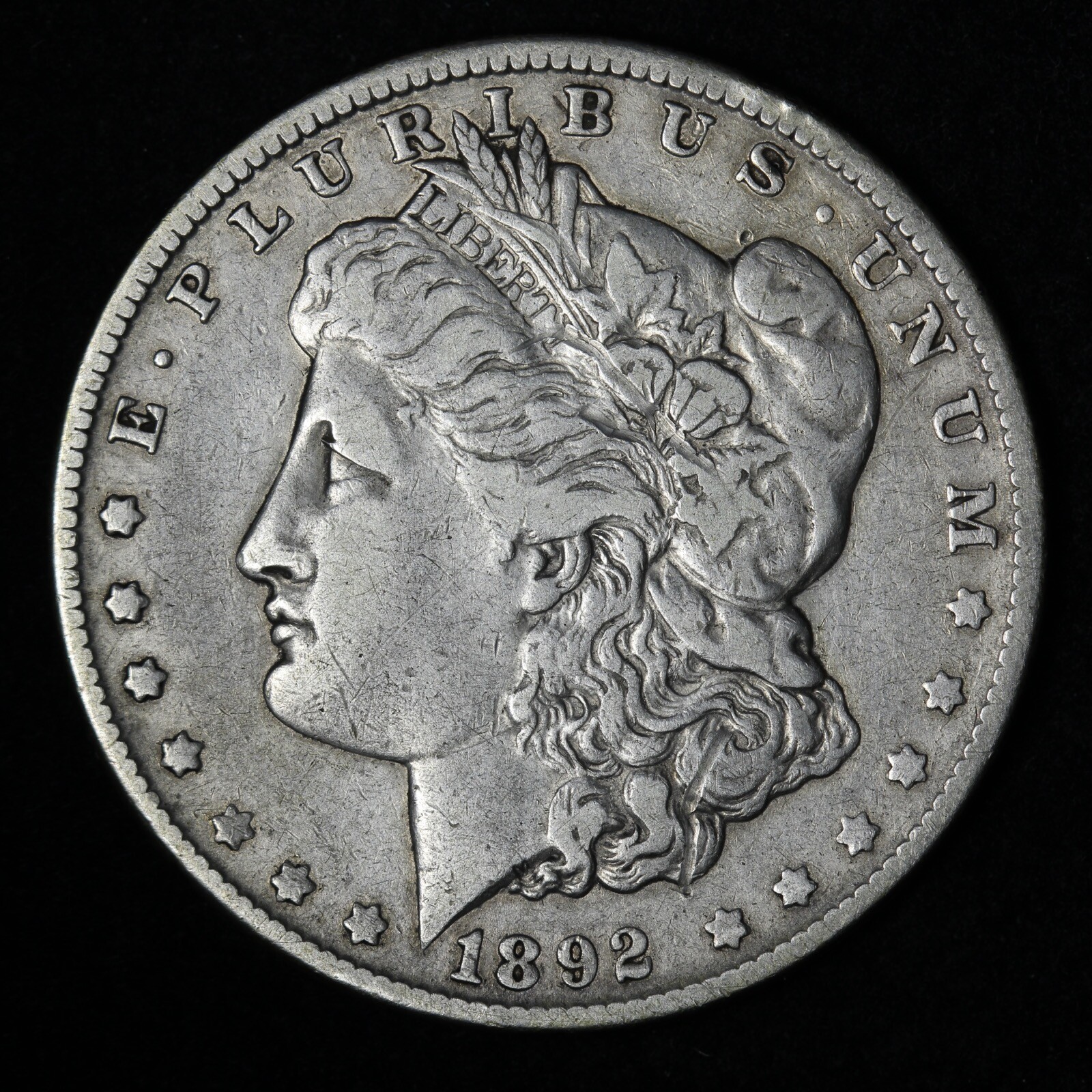 1892-O Morgan Silver Dollar XF E370 QZEY