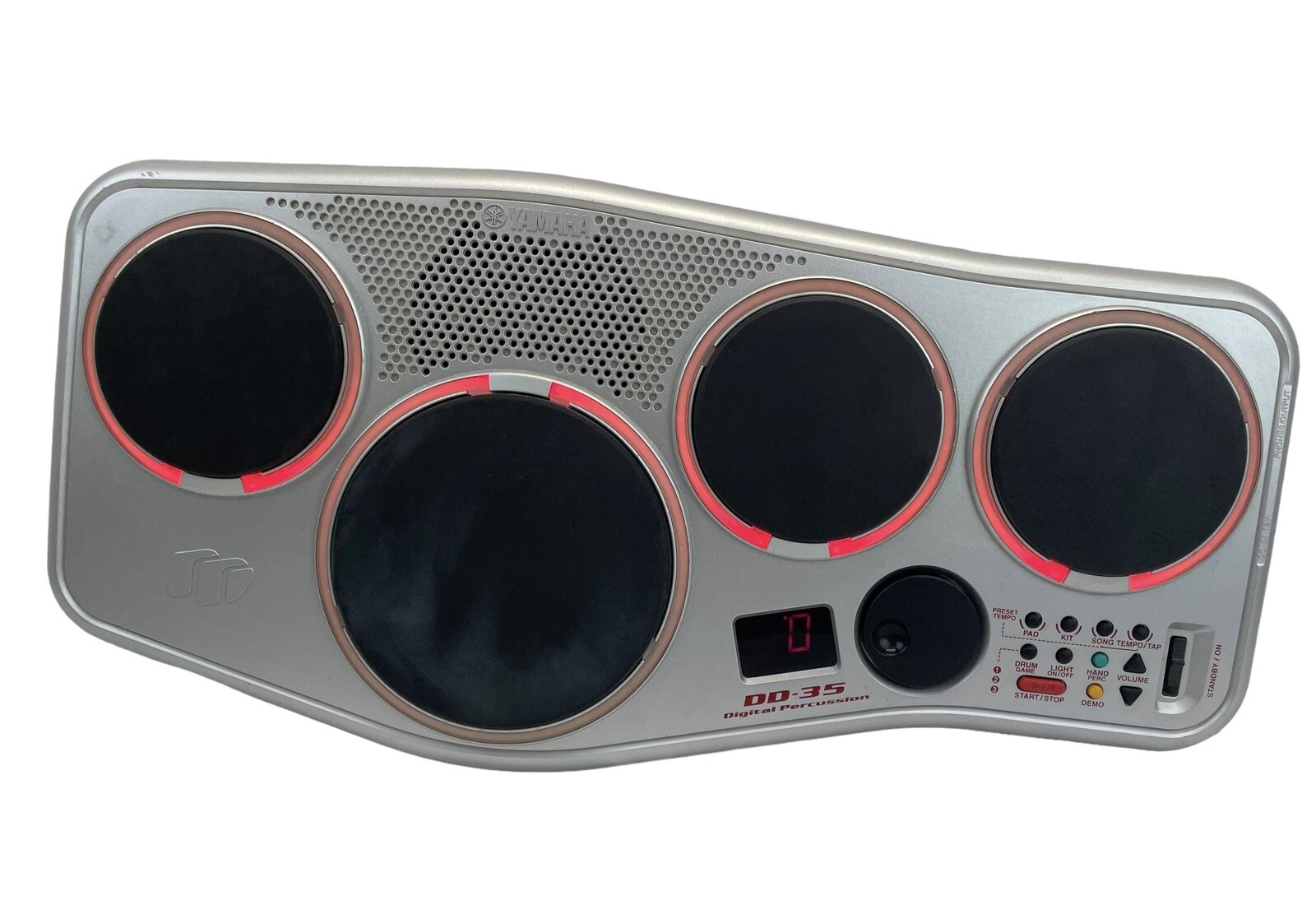 Yamaha DD35 Electronic Digital Drum Pad No Power Cord & Missing Battery Cover