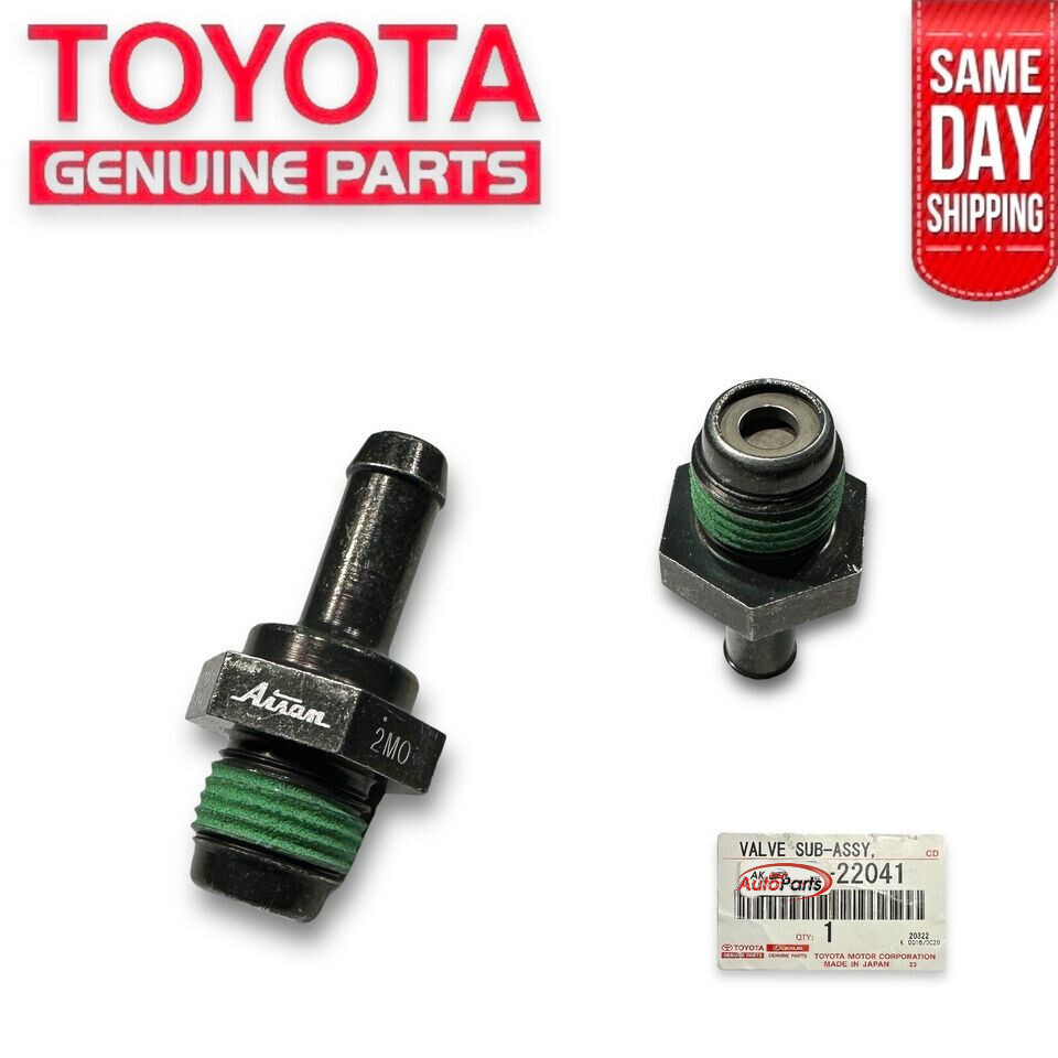 03 - 08 TOYOTA MATRIX 1.8L VENTILATION VALVE PCV VALVE OEM NEW