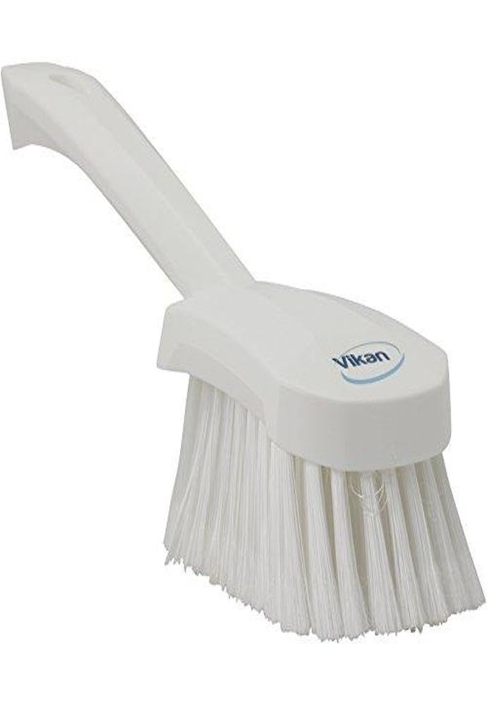 41945 Washing Brush SoftSplit 10 Inch PP PBT White Bristles Cleaning Tool