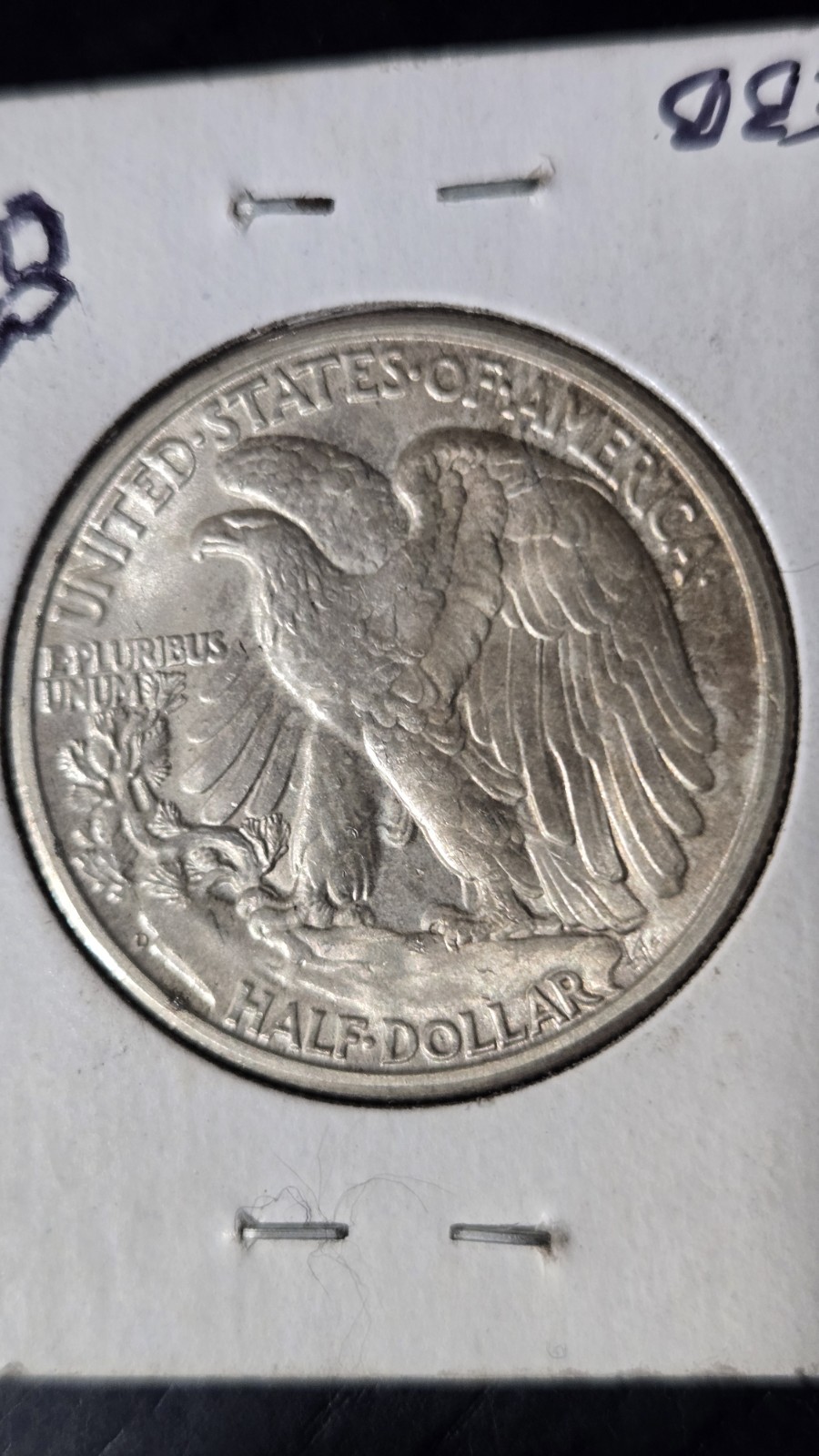 1947-d Walking Half Dollar