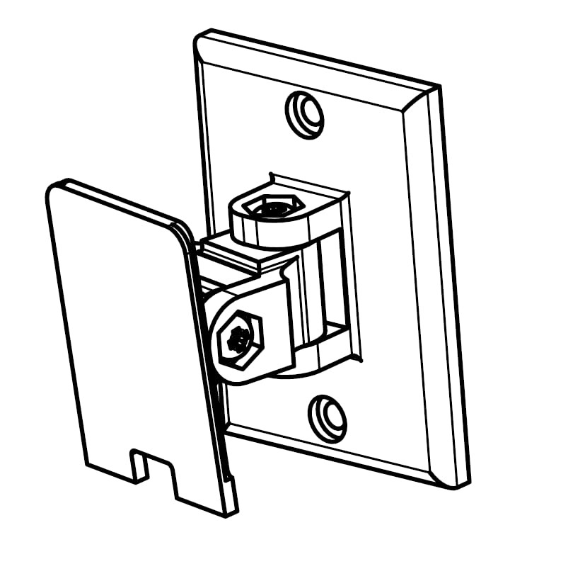 Wall Mount for SimpliSafe Indoor - Black
