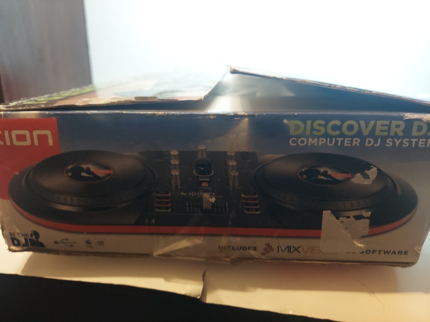 Ion Discover DJ Computer System Discovery PC Mac USB Open Box NIB