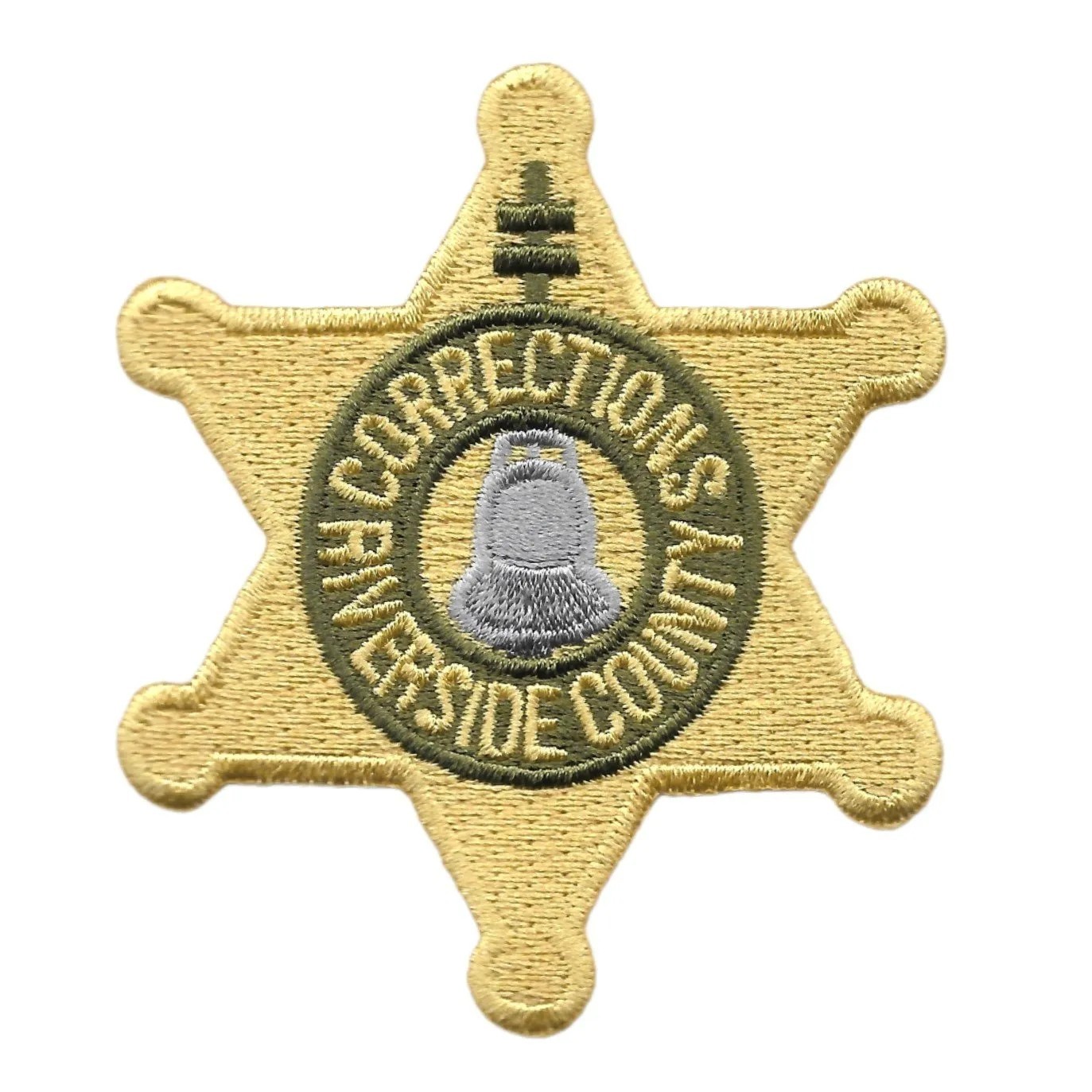 Riverside County California Sheriff Corrections Star Patch