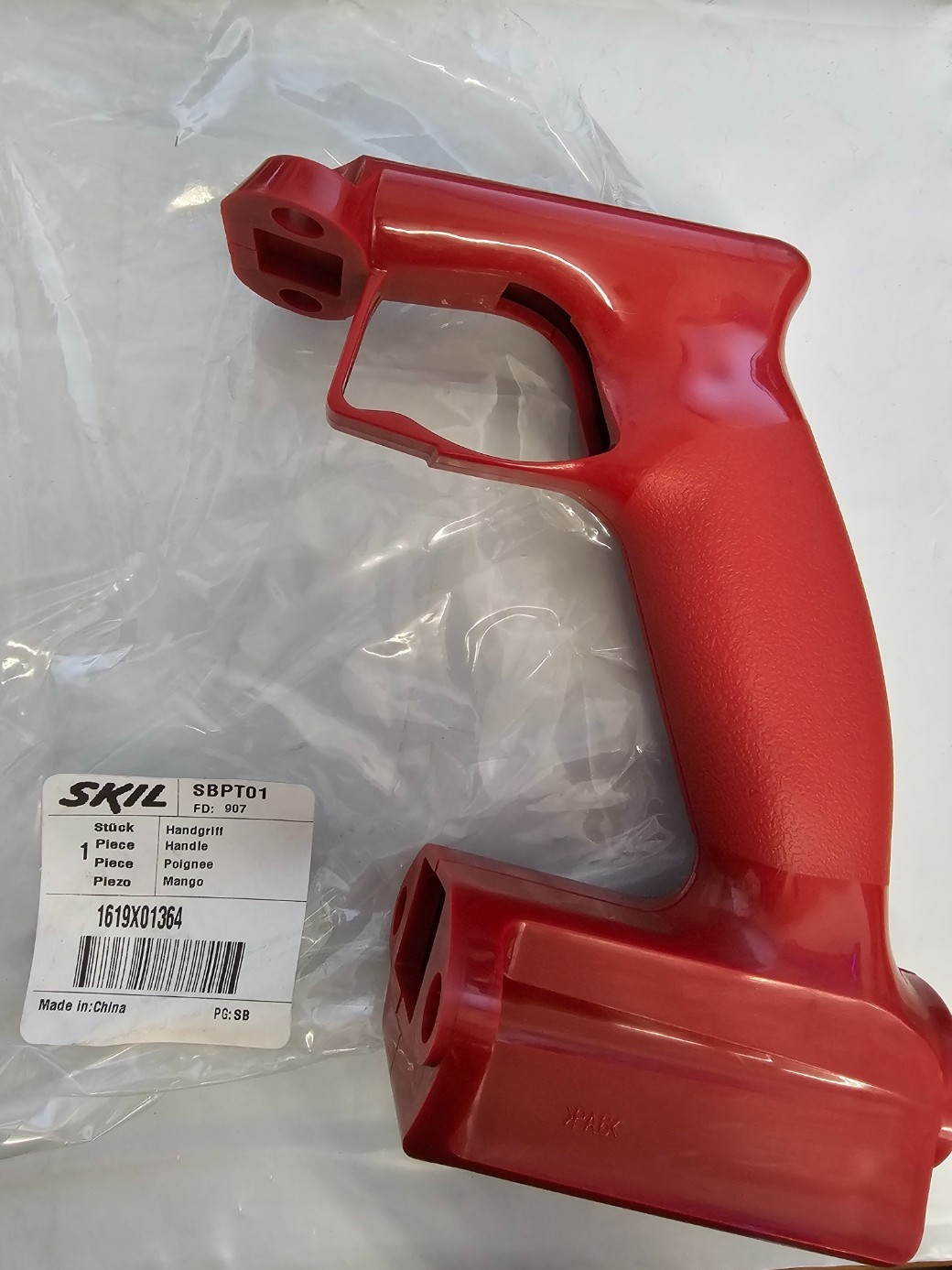 Skil SHD77M Worm Drive Saw Replacement Pistol Grip Handle (Red) - old#1619X01364