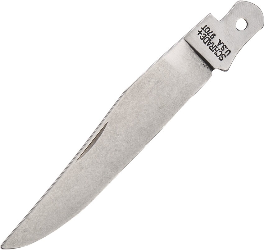 Schrade Knife Blade Replacement UNSHARPENED Stainless Drop Point S464 USA MADE
