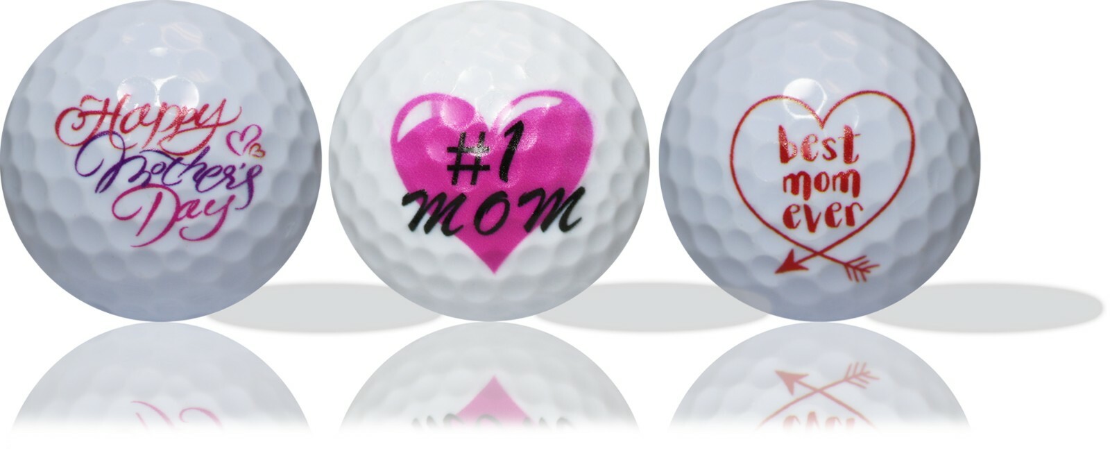 Mothers Day Golf Balls 3 Pack - Perfect Gift Idea!