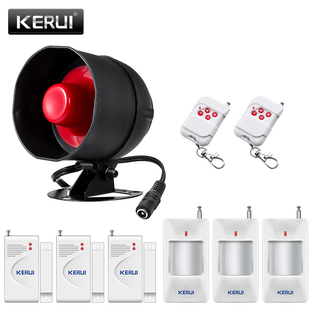 Wireless Home Alarm System Standalone Security Garage Door Window Sensor Detect
