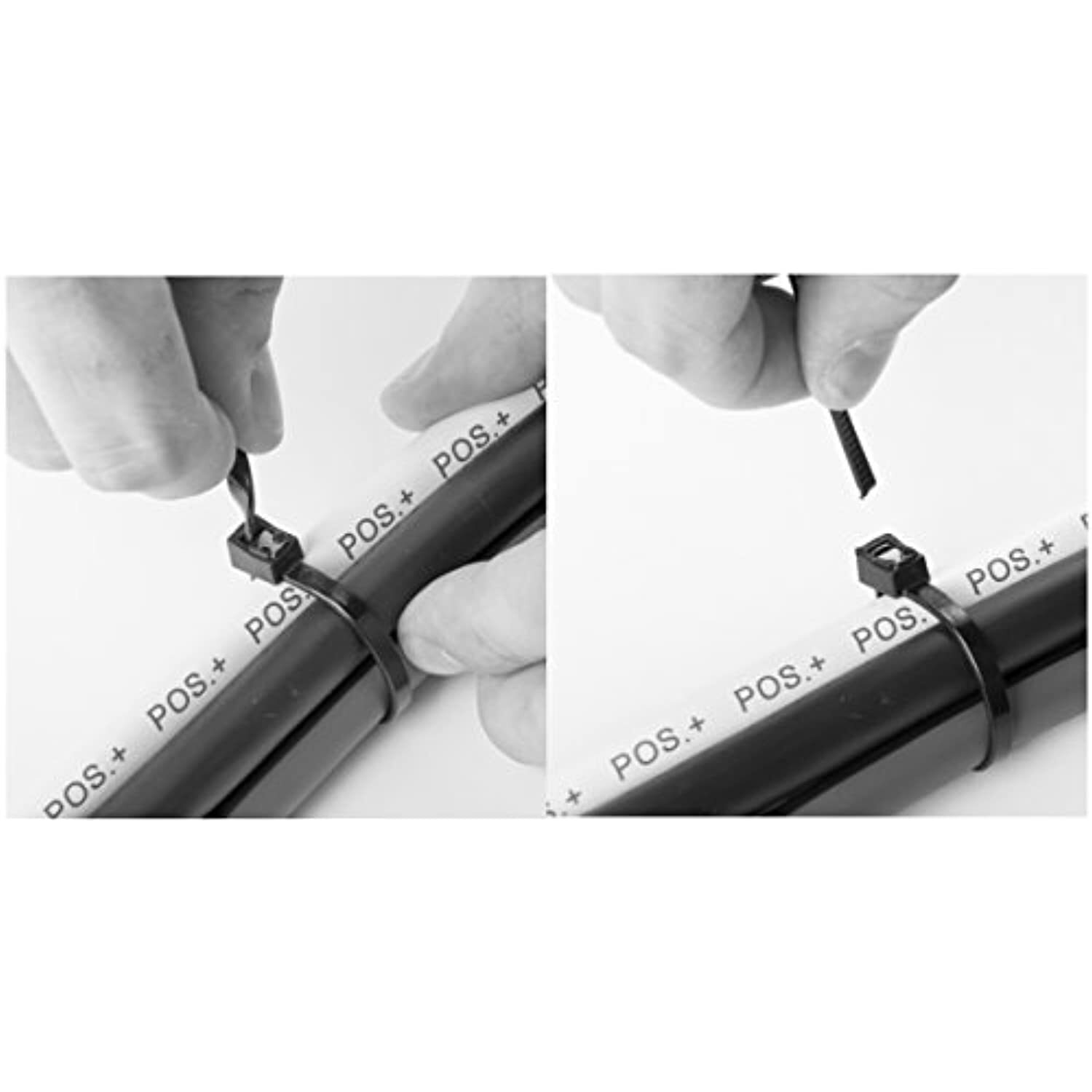 Gardner Bender 46-308UVBSC Nylon Self-Cutting Cable Tie, 14 Inch., 50 lb.