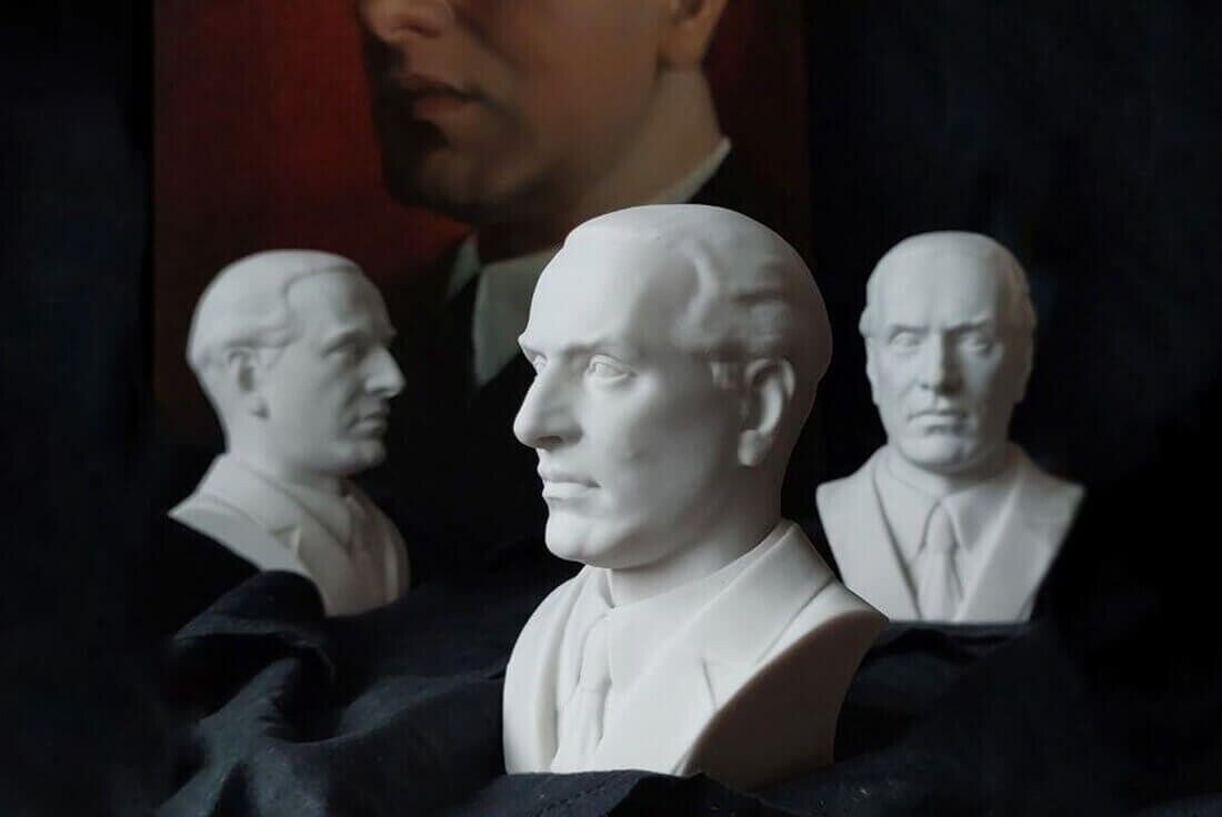 JULIUS EVOLA STONE BUST