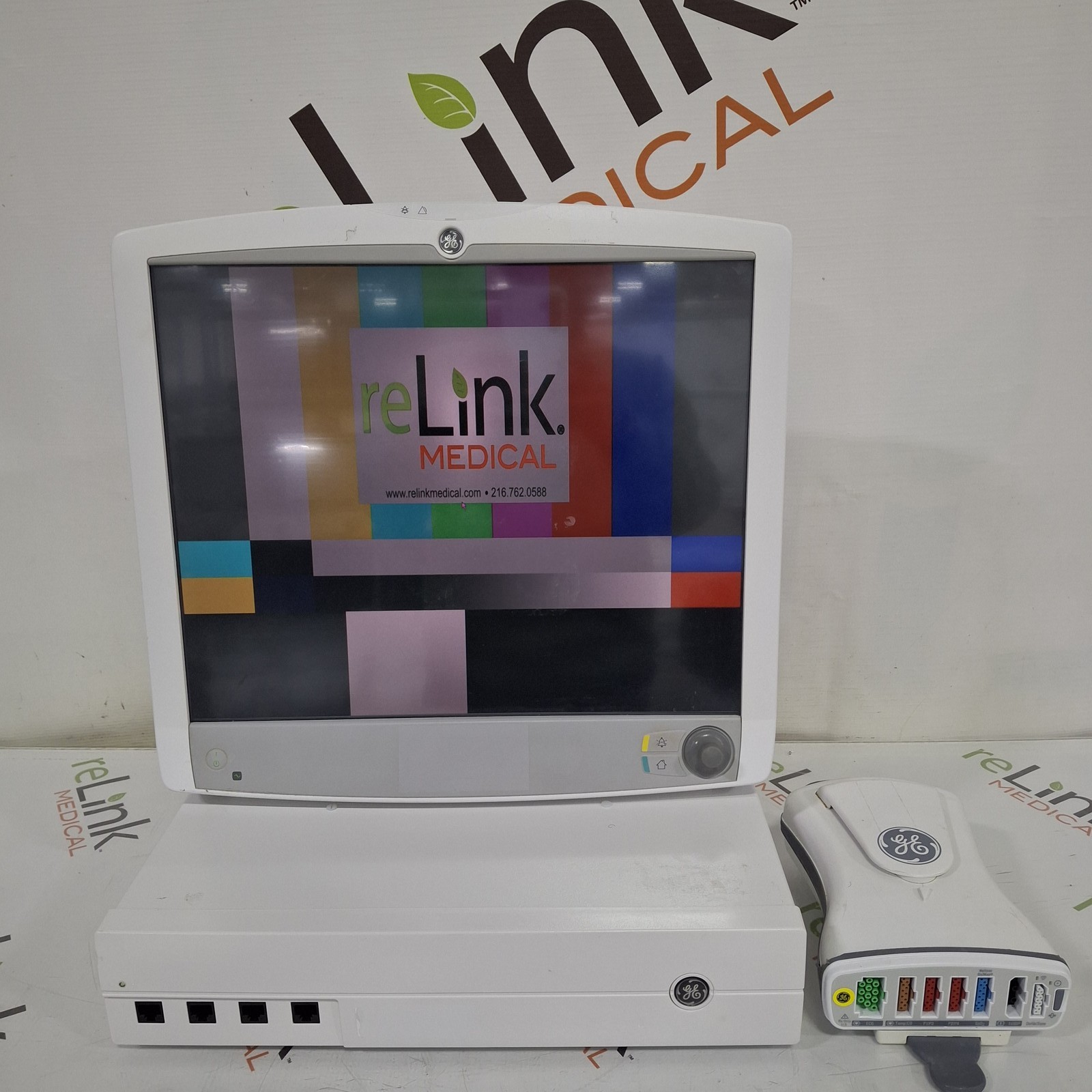 GE Healthcare Carescape B850 w/ Nellcor PDM Patient Monitor