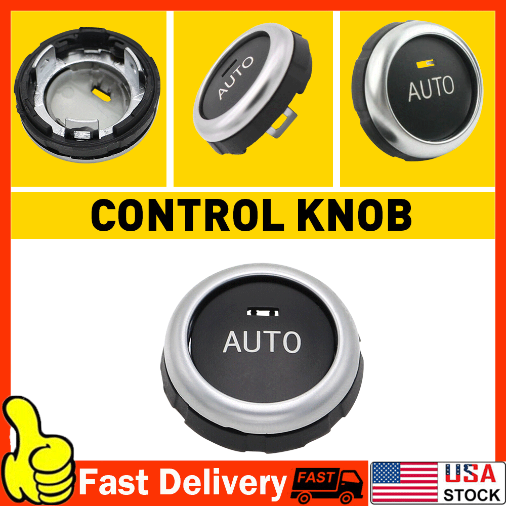Front/Rear AC Knob Climate Control Cover Button for BMW X5 2014-18 X6