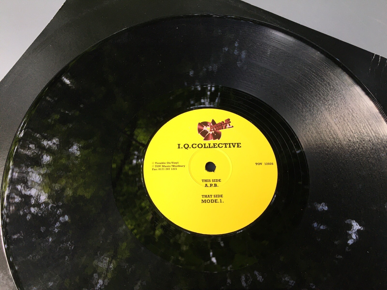 I.Q COLLECTIVE A.P.B MODE 1 TROUBLE ON VINYL RECORDS IMPORT VINYL  12" 2BL