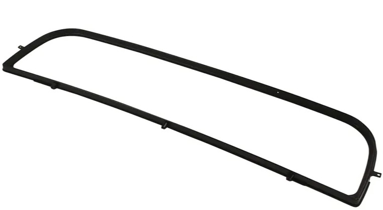 1973-1977 Corvette Rear Window Frame Coupe Black Dye Paint to Match C3 NEW