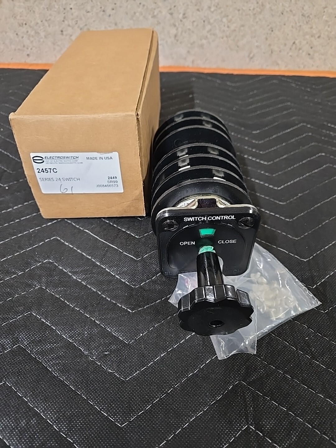 electro switch rotary switch Series 24 #2457C