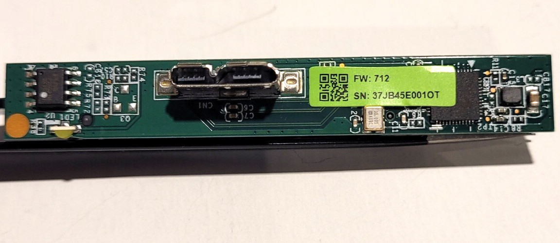 Controller / PCB JMS577-4L pn: E481033 fw: 712 2.5" SATA into USB 3.0 Seagate