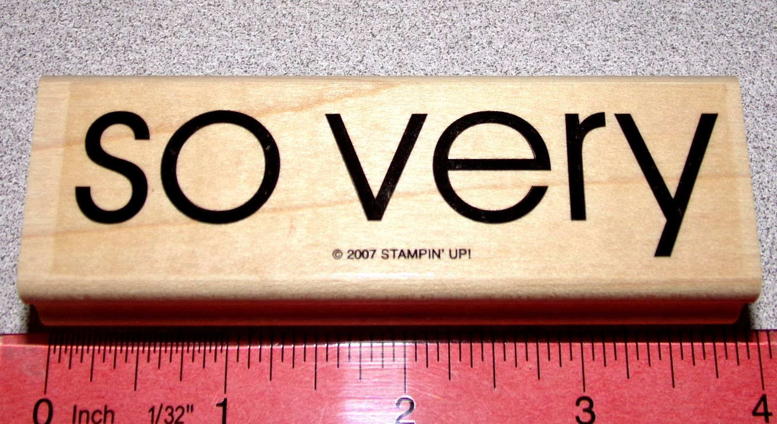 So Very Rubber Stamp Nice Border Size many uses Single by Stampin Up So Very