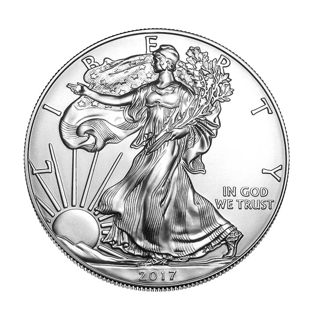 2017 $1 American Silver Eagle 1 oz Brilliant Uncirculated
