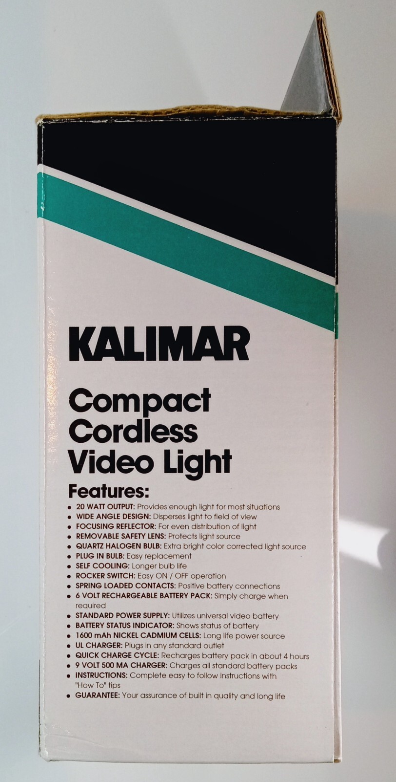 Kalimar DCS-30 Video Camcorder Light Outfit Set High Power Halogen Not Canon