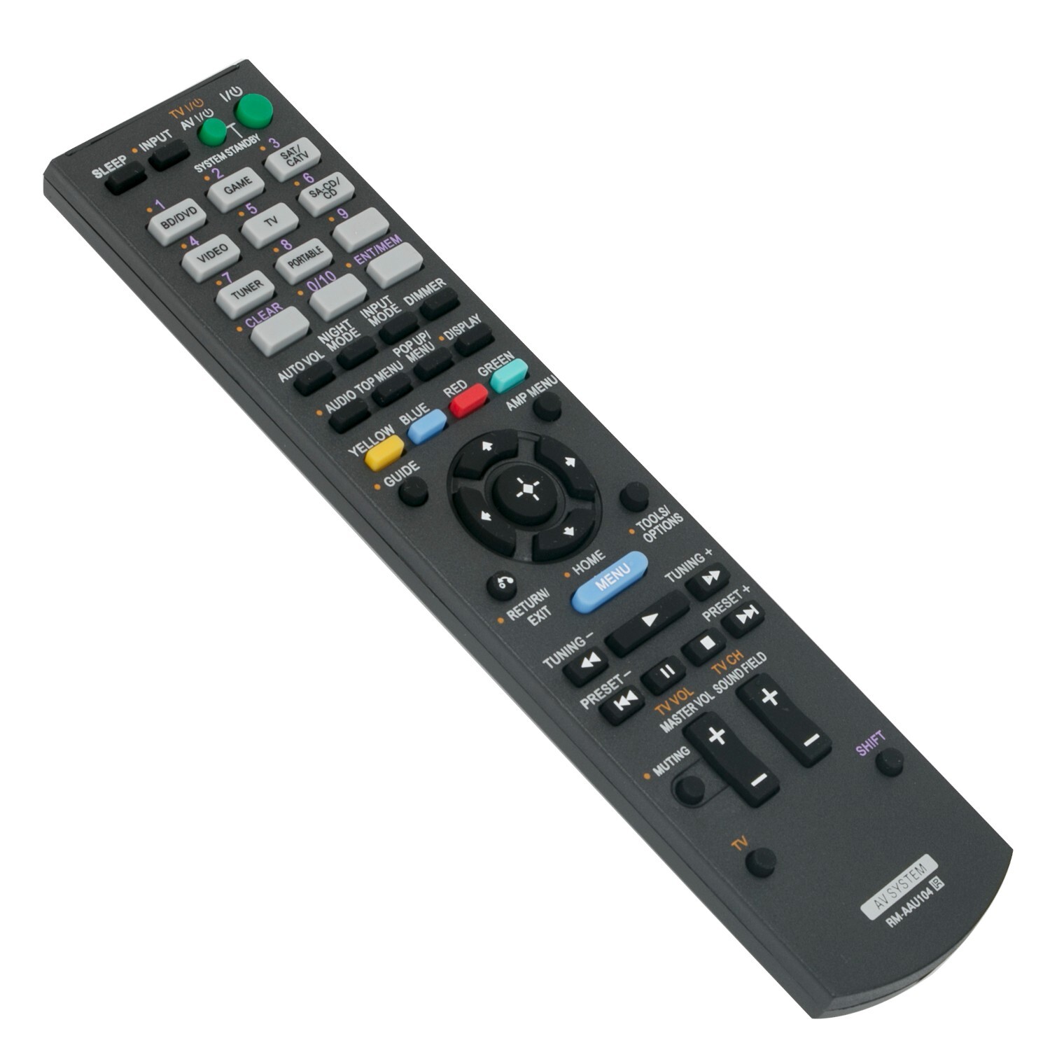 RM-AAU104 Replace Remote Control fit for Sony AV Receiver STR-DH520 RM-AAU116