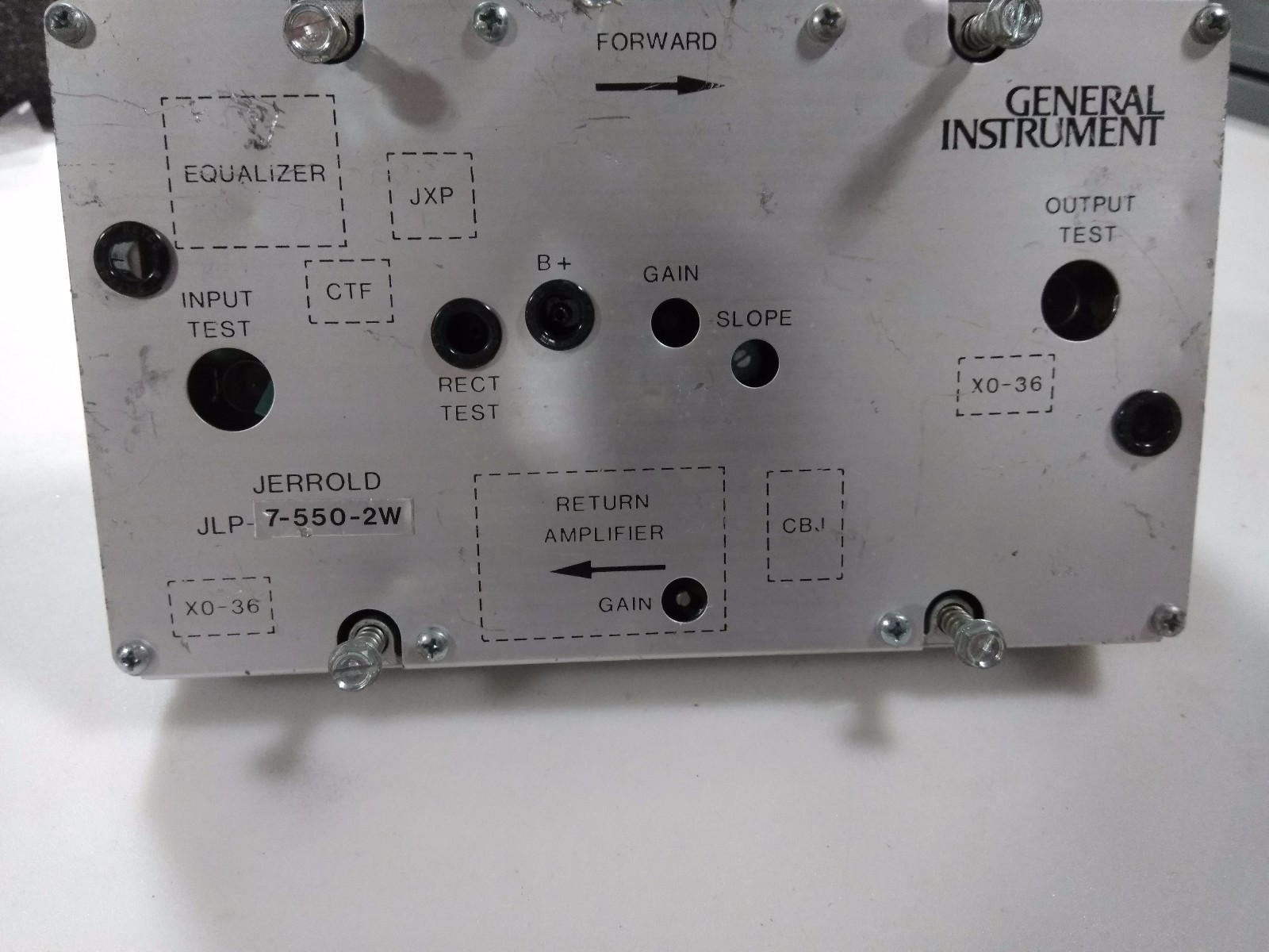 GENERAL INSTRUMENT JLP-7-550-2W AMPLIFIER