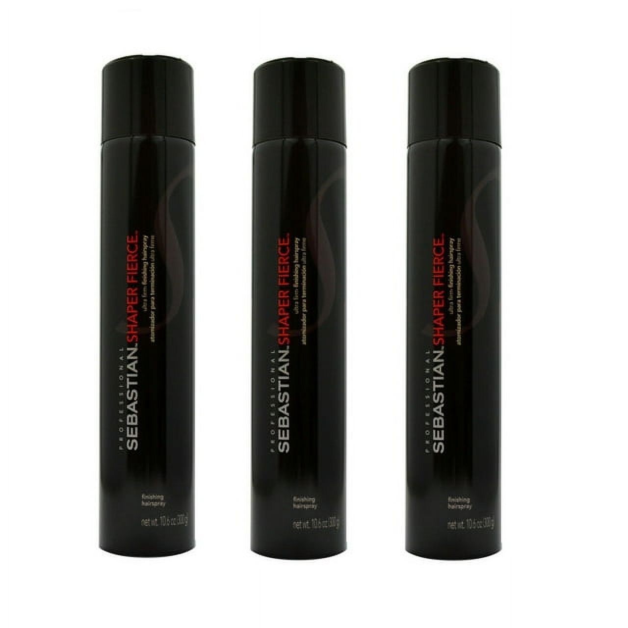 Sebastian Professional Shaper Fierce, Ultra-Firm  Hairspray, 10.6 oz 3 PACK