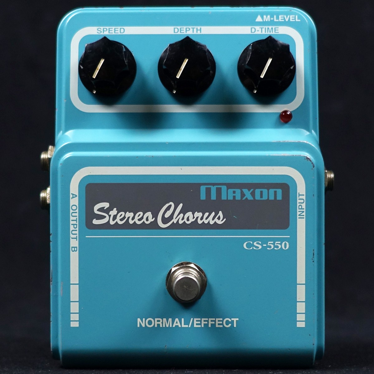 (Used) Maxon CS-550 Stereo Chorus Guitar Effects Pedal from Japan