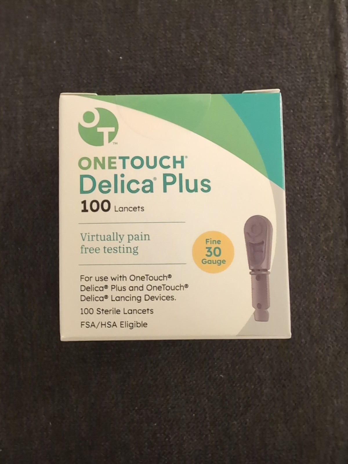 OneTouch Delica Plus 30g Blood Lancets 100