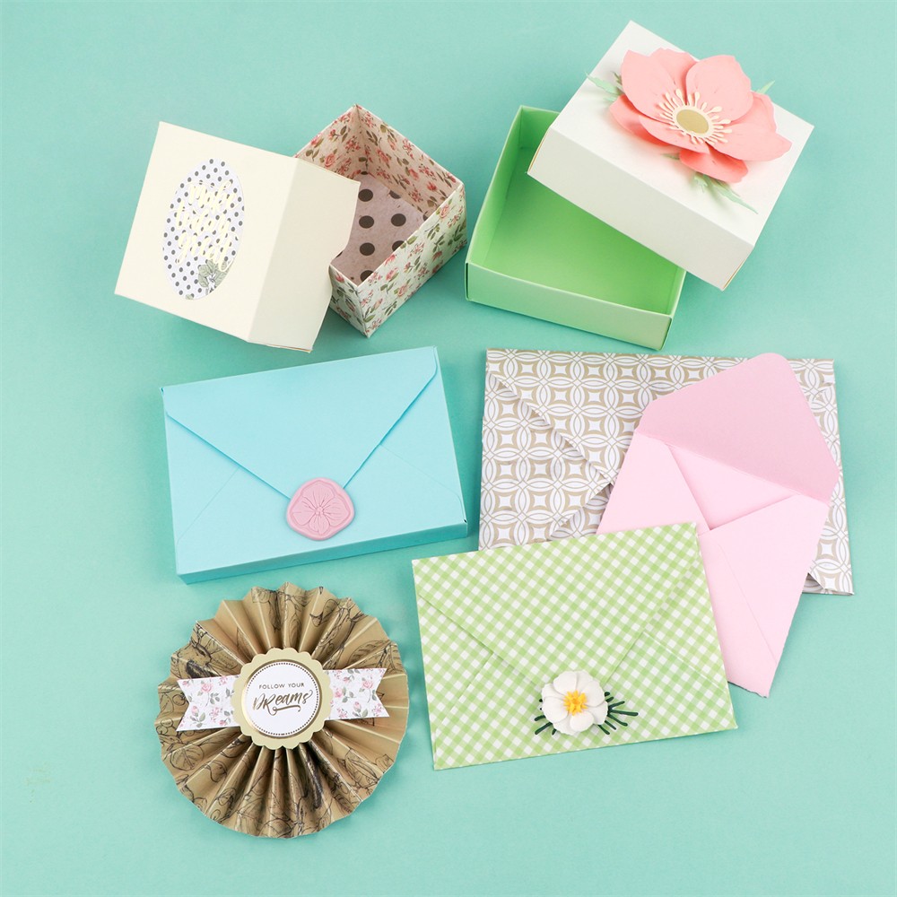 12x12" Multi-Purpose Scoring Board Envelope Gift Box Maker Scoring Tools
