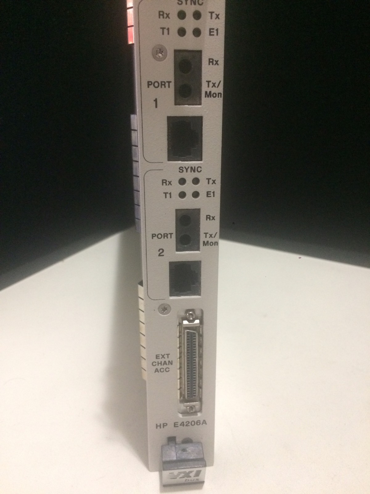 HP T1/E1 Frame Processor E4206A VXI Module