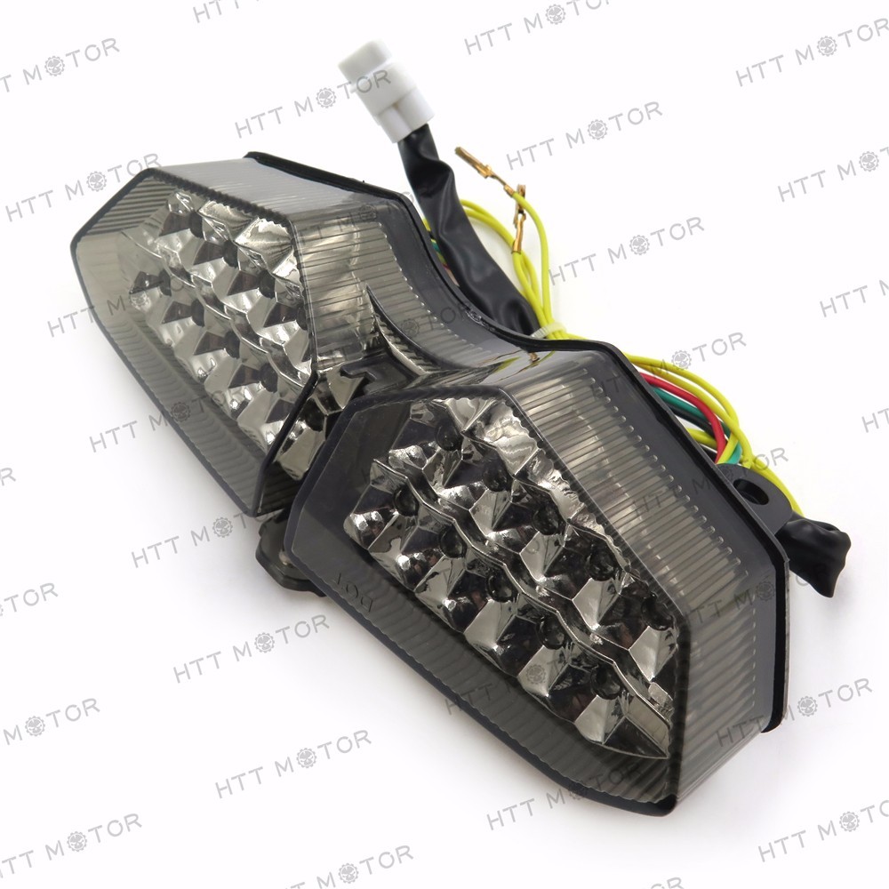 Tail Light for Yamaha YZF R6 2003-2005 R6S 06-08 LED Integrated Turn Brake Smoke