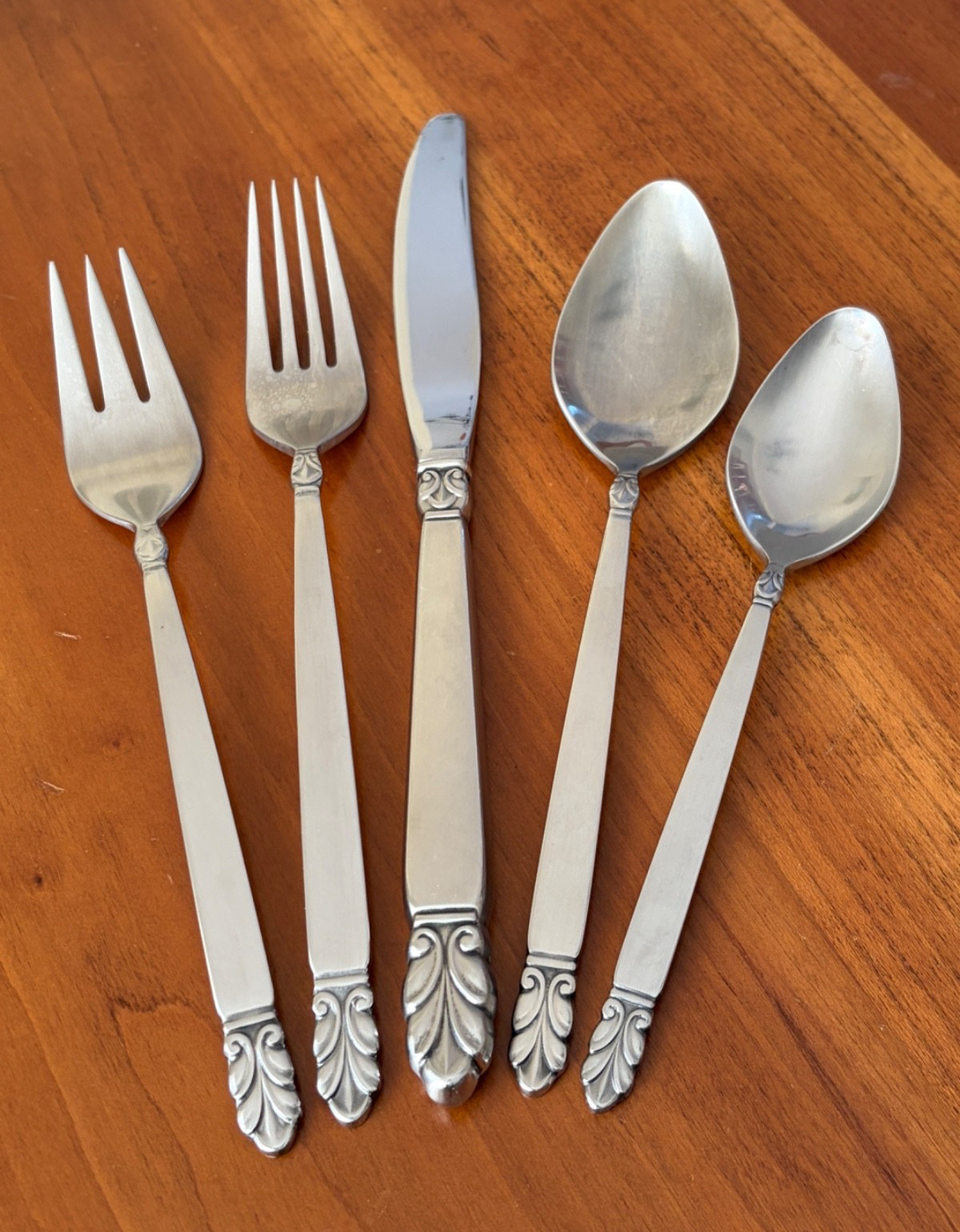International Silver Deluxe NORSE  Satin Stainless Flatware - Choice
