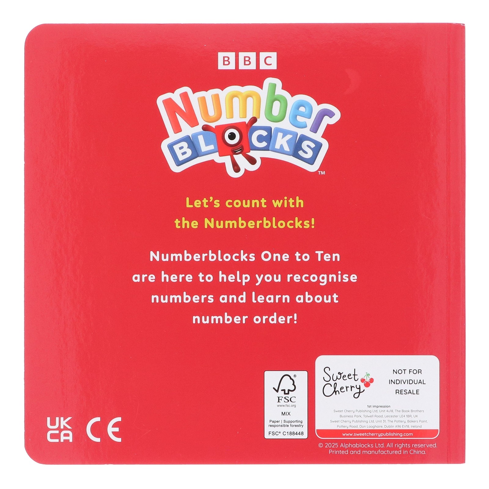 Numberblocks: First Numbers Jigsaw & Book - Ages 3+ - BB