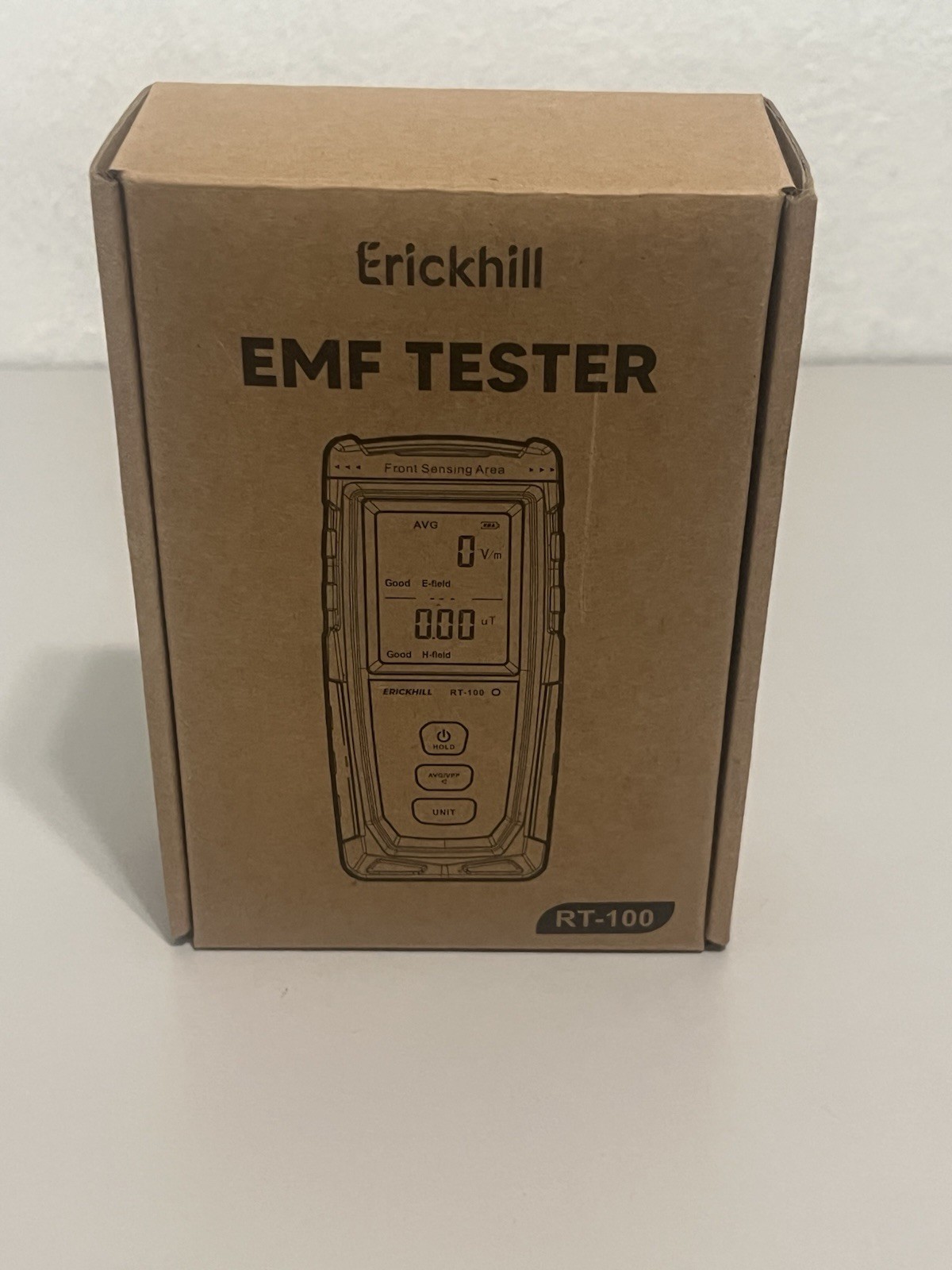 Erickhill Rechargeable EMF Tester Electromagnetic Radiation Tester   RT-100