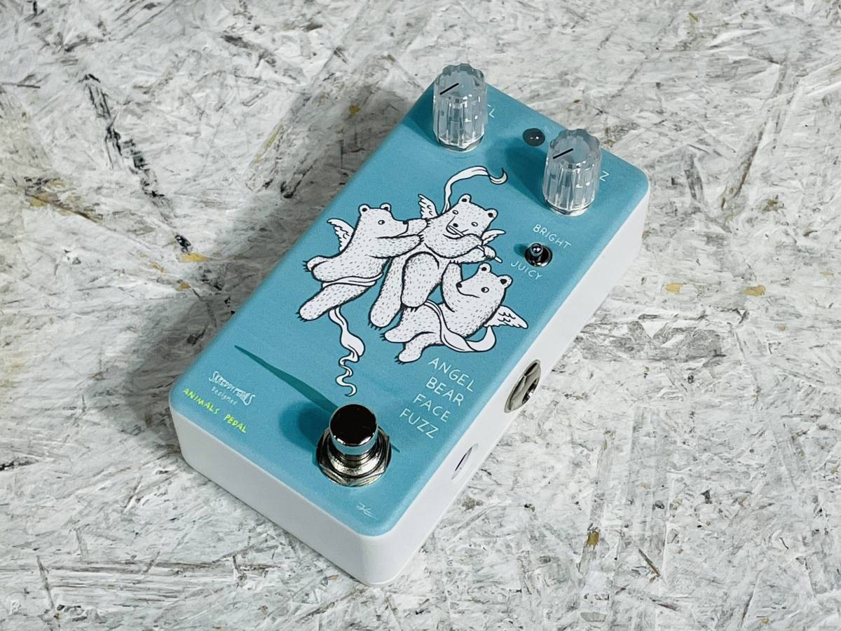 Skreddy Pedals Angel Bear Face Fuzz Guitar Effect Pedal Used Vintage Tone