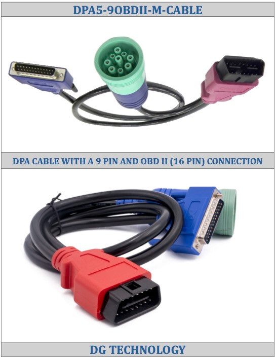 DG TECH 2013 & NEWER MACK & VOLVO OBDII & 9 PIN FOR DPA5