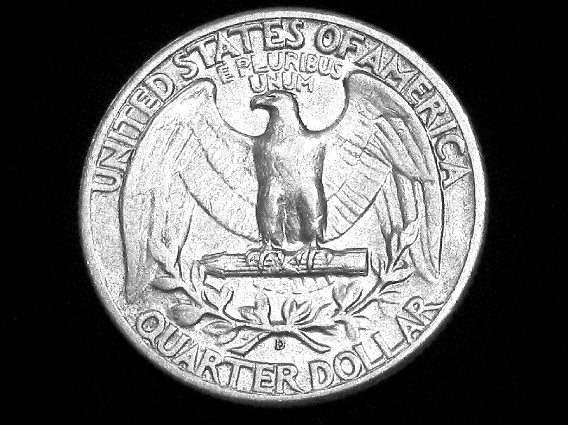 1944-D Washington Quarter --- Almost Uncirculated