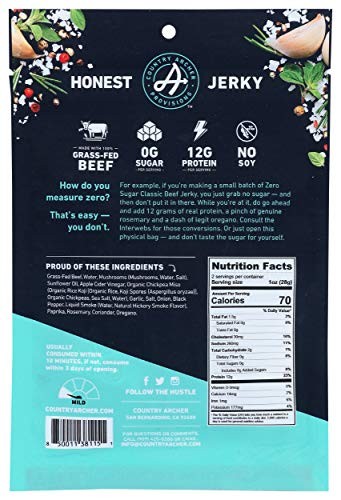 Country Archer, Jerky Beef Original, 2 Ounce