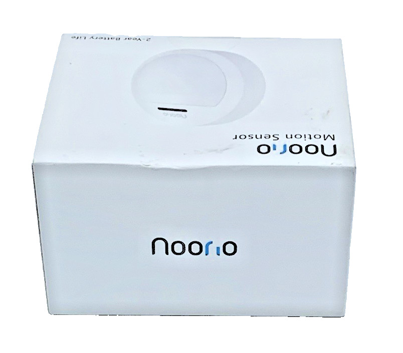 Noorio Home Security Motion Sensor Accurate Alerts White Requires Hub New In Box