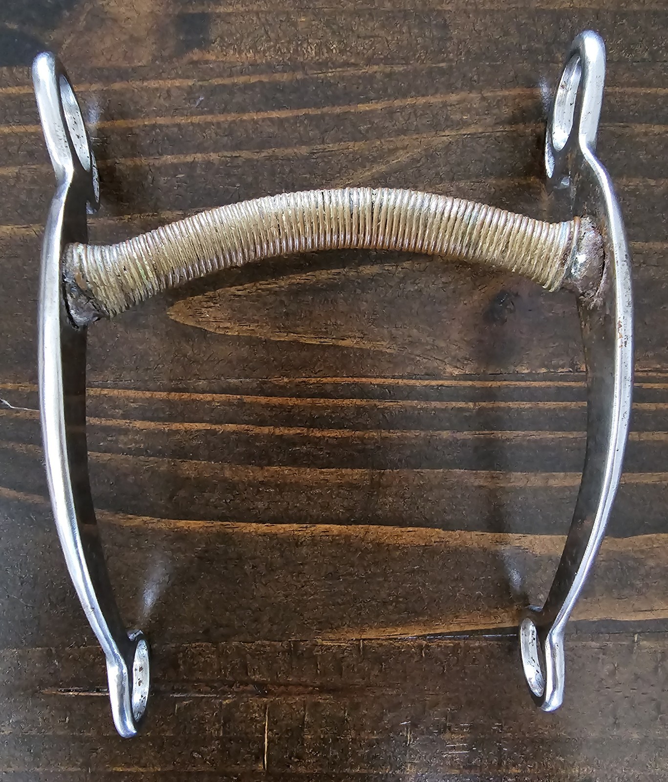 Copper Wrapped Mullen Long Shank Horse Bit