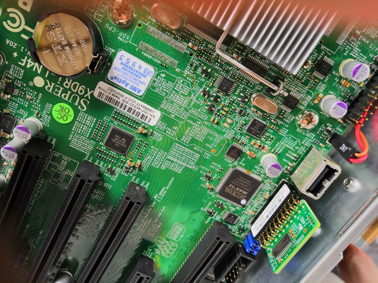 Supermicro AOM-TPM-9655V Server Security Add on 20-Pin TPM 1.2 Trusted Module