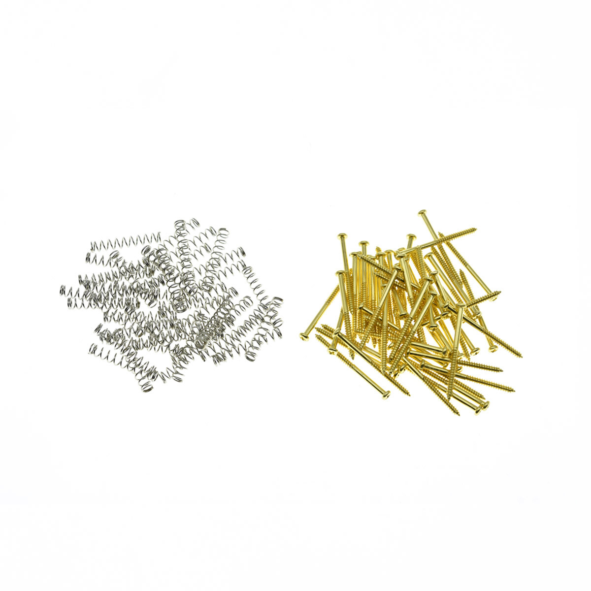 50pcs Bass Guitar Pickup Mounting Screws Pickup Springs Fits P Bass or Jazz Bass