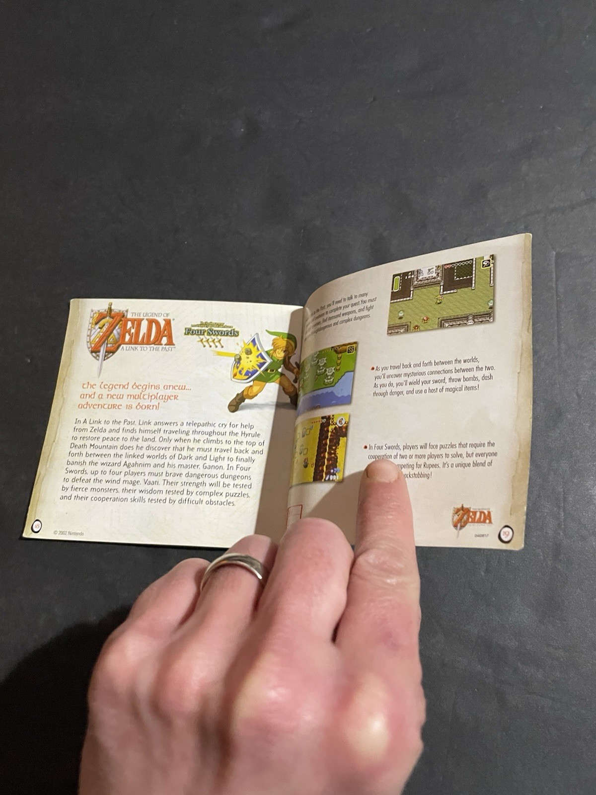 Nintendo gameboy advance journey is the beginning Insert GBA