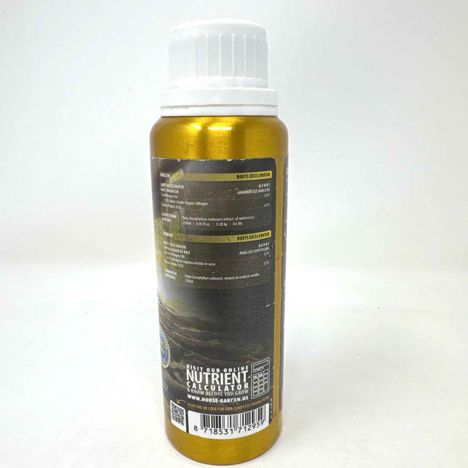 House & Garden Roots Excelurator GOLD - hydroponics root stimulator additive