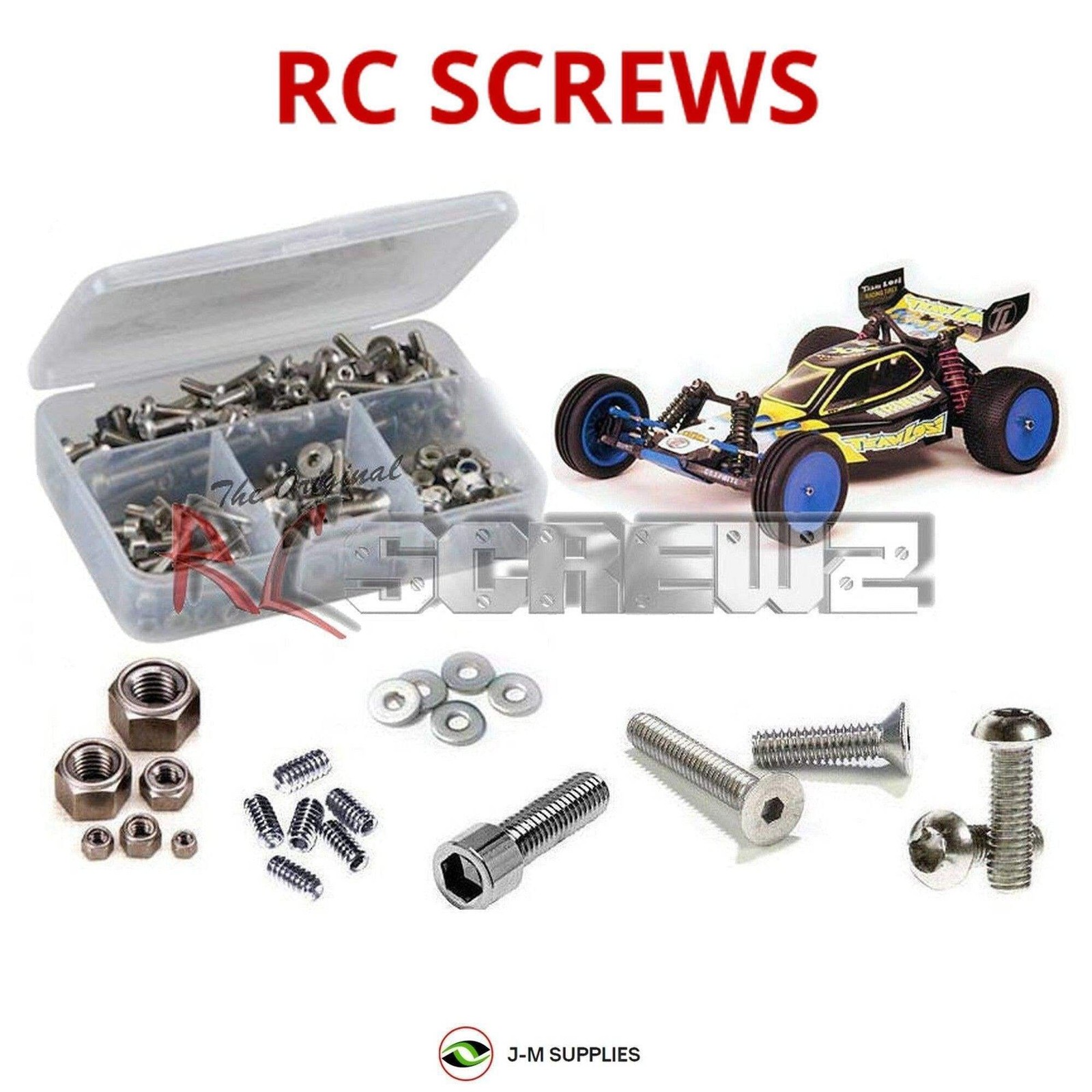 RCScrewZ Stainless Screw Kit los004 for Team Losi XXX 1/10th LOSA0028 | SET