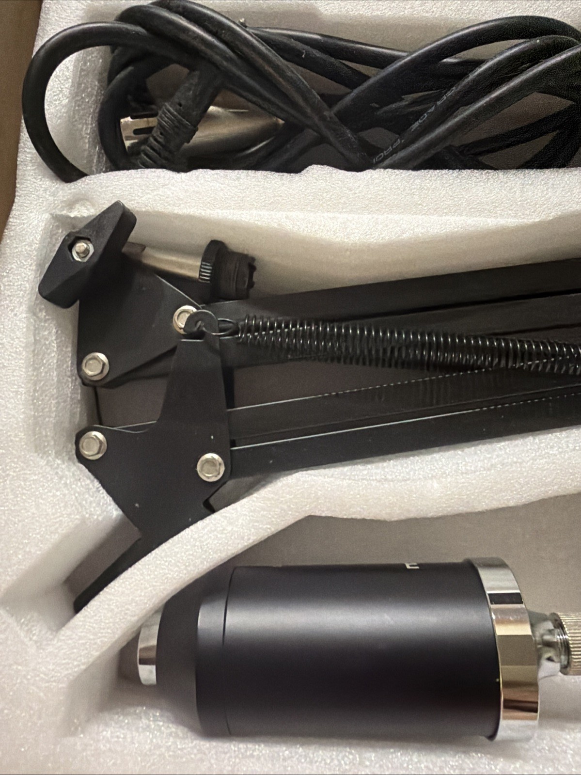 Audio Microphone Bundle BM-8000 Mic w/filters Studio Recording Open Box 🥰