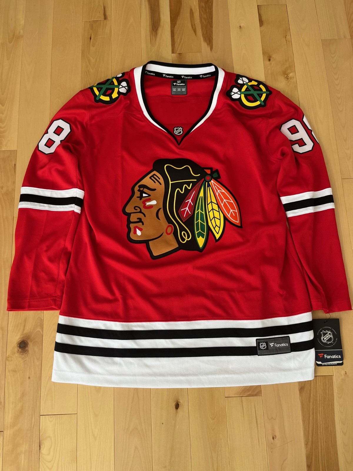 Connor Bedard Chicago Blackhawks Breakaway Fanatics Jersey Womens