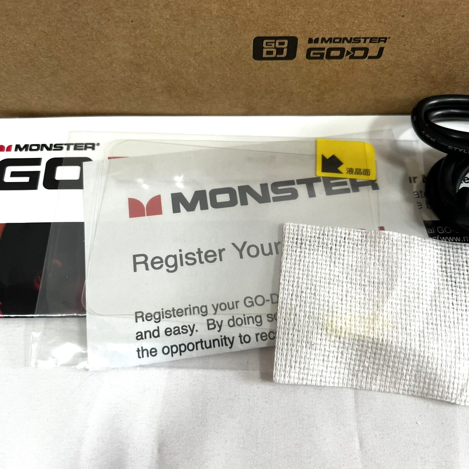 Monster Go DJ 2-Channel Portable Digital Turntable